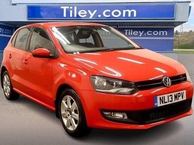 Red Used 2013 VW Polo Match Hatchback | £6,790 (Fair price)