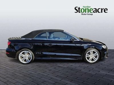Used Audi A3 Cabriolet S-Line 147 HP (108 kW) 2016 Black Cabriolet