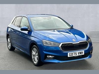Used Skoda Fabia SE L 147 HP (108 kW) 2026 Race blue metallic Hatchback