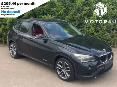 Used BMW X1 xLine 2015 Black SUV