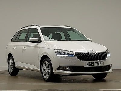 White Used 2019 Skoda Fabia SE Hatchback | £9,998 (A bit pricey)