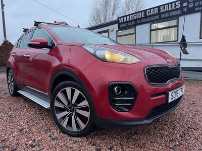 Red Used 2016 Kia Sportage SUV | £8,495 (A bit pricey)