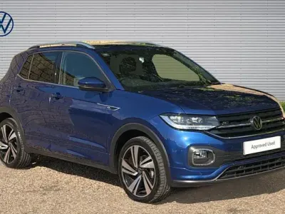 Used VW T-Cross R-line 110 HP (80 kW) 2023 Blue SUV