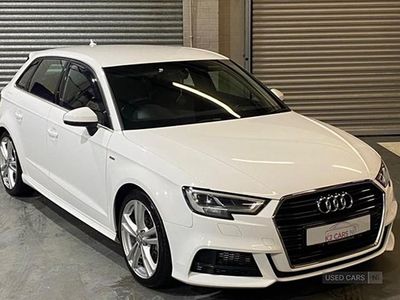 White Used 2017 Audi A3 S-Line Hatchback | £11,890 (A bit pricey)