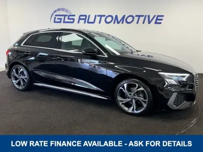 Used Audi A3 Sportback S-Line 110 HP (80 kW) 2023 Black Hatchback
