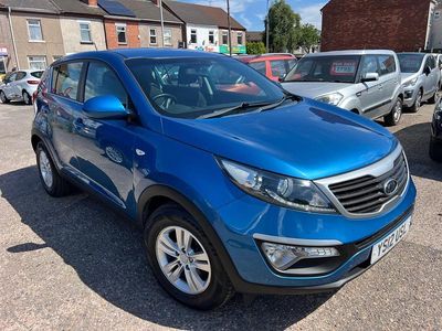 Used Kia Sportage 114 HP (83 kW) 2012 Blue SUV