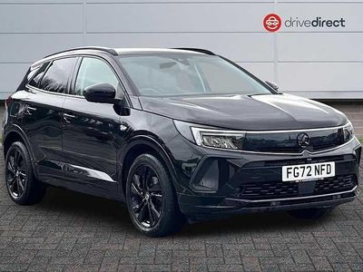 Used Vauxhall Grandland X GS Line 130 HP (95 kW) 2022 Black SUV