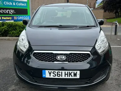 Used Kia Venga 2012 Black Hatchback