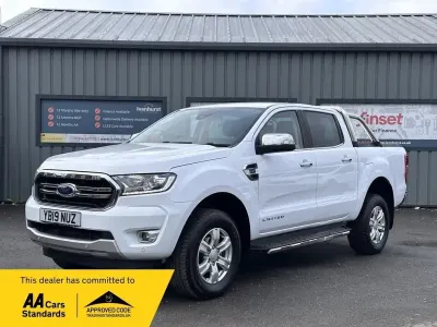 Used Ford Ranger Limited 2019 White Pickup