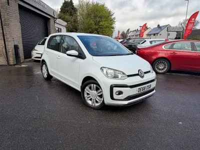 Used VW up! high up! 90 HP (66 kW) 2018 White Hatchback