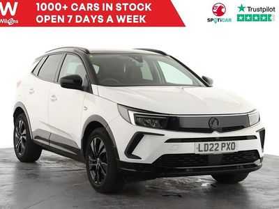 Used Vauxhall Grandland X SRi 2022 White SUV