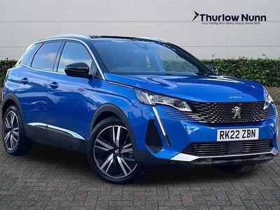 Used Peugeot 3008 Premium 130 HP (95 kW) 2022 Blue SUV
