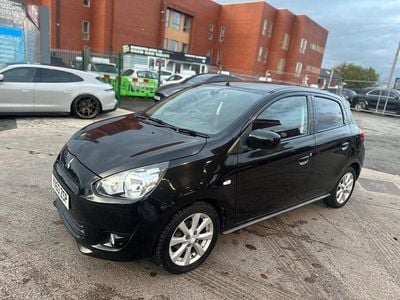 Black Used 2013 Mitsubishi Mirage Hatchback | £3,395 (Fair price)