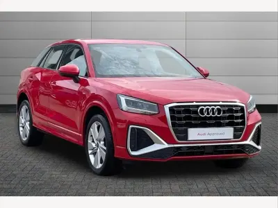 Used Audi Q2 S-Line 150 HP (110 kW) 2022 Red SUV