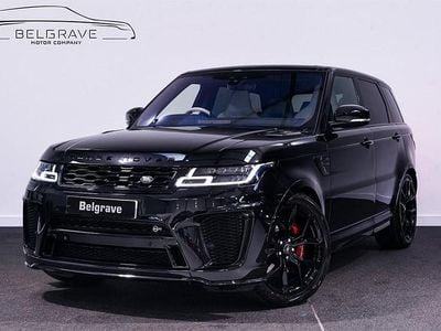 Santorini black metallic Used 2022 Land Rover Range Rover Sport SVR SUV | £56,975 (Good price)