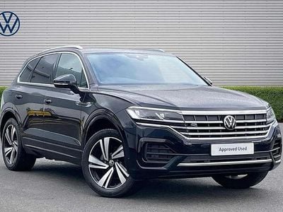 Used VW Touareg R-line 286 HP (210 kW) 2021 Blue SUV