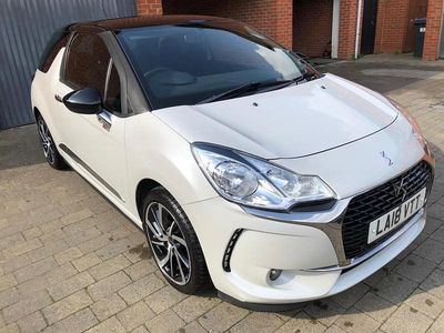 White Used 2018 DS Automobiles DS3 Connected Chic Hatchback | £4,490 (Fair price)