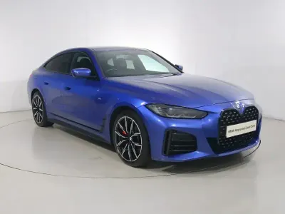 Used BMW 420 Coupé M Sport 190 HP (139 kW) 2022 Blue Coupe