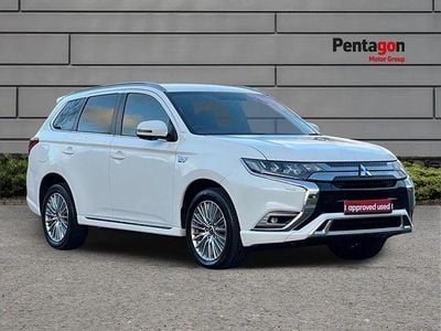 White Used 2019 Mitsubishi Outlander P-HEV SUV | £14,000 (Fair price)