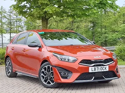 Used Kia Ceed GT-Line 158 HP (116 kW) 2021 Orange Hatchback