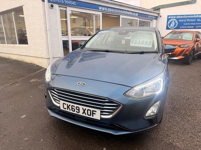 Used Ford Focus Titanium 125 HP (91 kW) 2020 Blue Hatchback