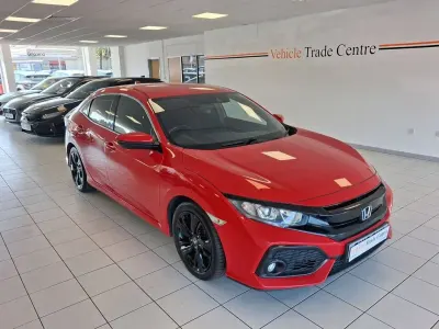 Used Honda Civic SR 129 HP (94 kW) 2018 Red Hatchback