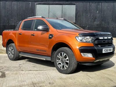 Used Ford Ranger Wildtrack 2018 Orange Pickup