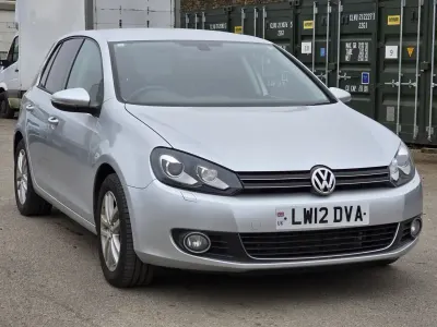 Second-hand VW Golf VII Match 2012 Argintiu Hatchback