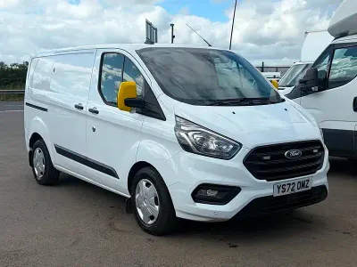 Used Ford Transit Custom Trend 126 HP (92 kW) 2022 White Van
