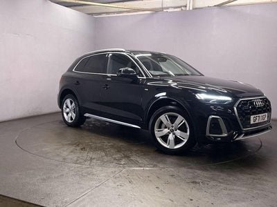 Black Used 2021 Audi Q5 S-Line SUV | £26,999 (Fair price)