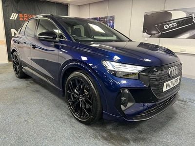 Blue Used 2021 Audi Q4 e-tron Advanced SUV | £22,995 (Fair price)