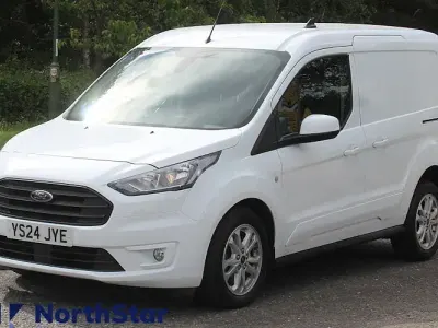 Begagnad Ford Transit Connect Limited 101 HK (74 kW) 2024 Vit Minibuss