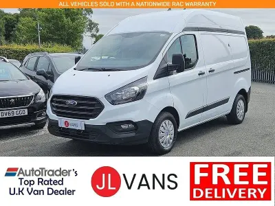 Used Ford Transit Custom 105 HP (77 kW) 2020 White Van