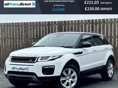 Used Land Rover Range Rover evoque SE 2018 White Estate