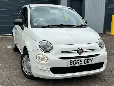 Used Fiat 500 Pop 69 HP (50 kW) 2015 White Hatchback