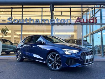 Blue Used 2021 Audi A3 Sportback Advanced Hatchback | £29,350