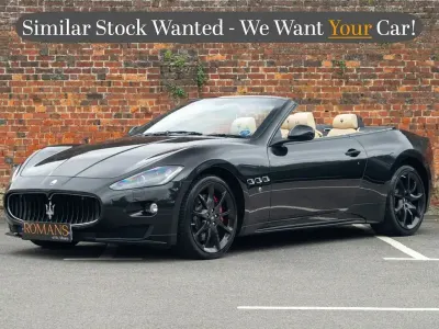 Used Maserati GranCabrio