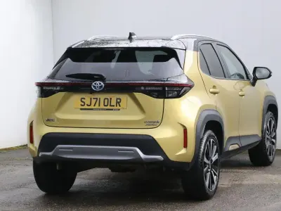 Used Toyota Yaris Cross Edition 2021 Yellow SUV