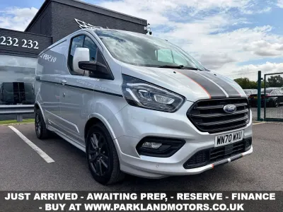 Used Ford Transit Custom Sport 185 HP (136 kW) 2020 Silver Van