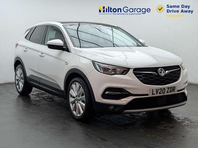 Used Vauxhall Grandland X Elite 130 HP (95 kW) 2020 White SUV