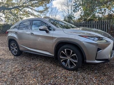 Silver Used 2017 Lexus RX450h Luxury Line SUV | £18,500 (Fair price)