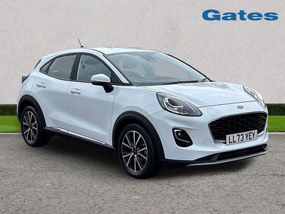 Used Ford Puma Titanium 125 HP (91 kW) 2023 White Hatchback