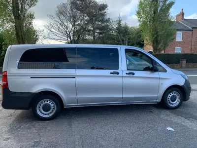 Used Mercedes Vito 140 HP (102 kW) 2018 Silver Van