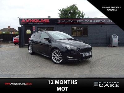 Used Ford Focus ST-Line X 140 HP (102 kW) 2018 Black Hatchback