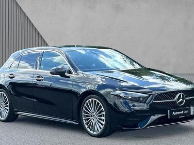 Used Mercedes A180 AMG Line Premium Plus 136 HP (100 kW) 2024 Cosmos black metallic