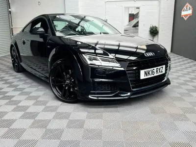 Begagnad Audi TT S-Line 180 HK (132 kW) 2016 Svart Sportkupé