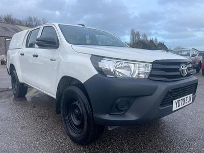 White Used 2020 Toyota HiLux Active Pickup | £19,250 (Fair price)