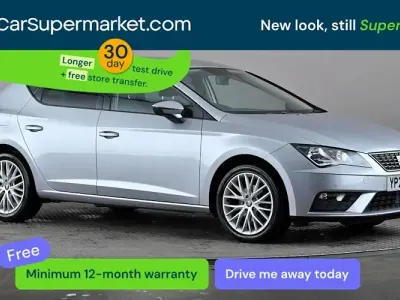 Begagnad Seat Leon SE Dynamic 116 HK (85 kW) 2020 Silver Halvkombi