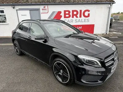 Używany Mercedes GLA220 AMG line 2016 Czarny SUV