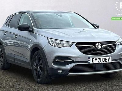 Used Vauxhall Grandland X SRi 131 HP (96 kW) 2021 Grey SUV